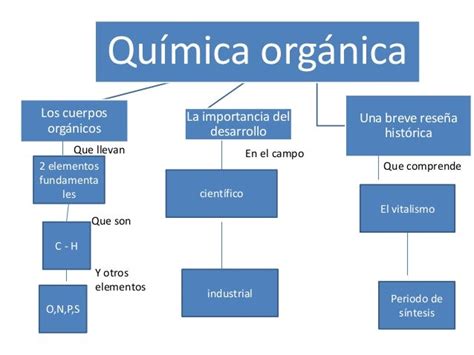 Mapa Conceptual Quimica Organica Mind Map Reverasite