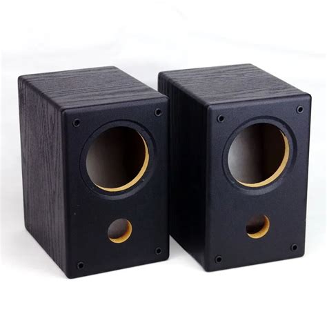 full range speaker wood empty box passive speaker speaker body inverted design  pair