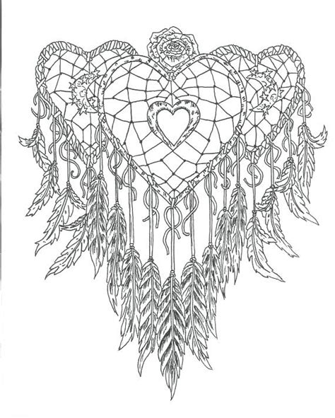 dreamcatcher printable coloring pages  getcoloringscom