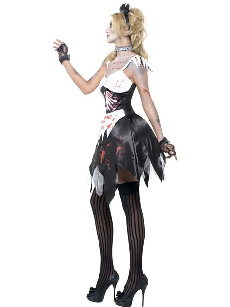 Adult Fever Zombie French Maid Costume 23286 Fancy