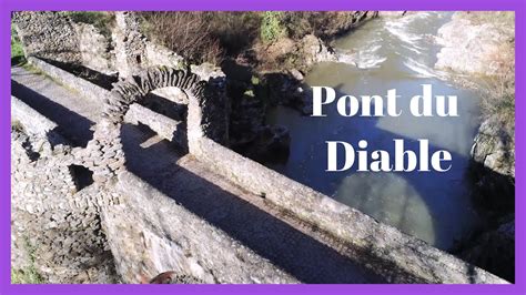 pont du diable ariege drone occitanie parrot anafi cinematic  youtube