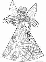 Coloring Pages Fairy Princess Christmas Adults Ice Printable Colouring Fairies Pheemcfaddell Barbie Mask Adult Kleurplaten Mcfaddell Phee Popular Elf Coloringhome sketch template