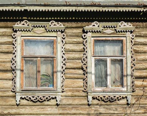 wooden windows    wooden house stock photo image  barn building