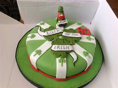 irish themed cake tortas