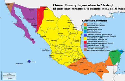 closest country     mexico mapporn