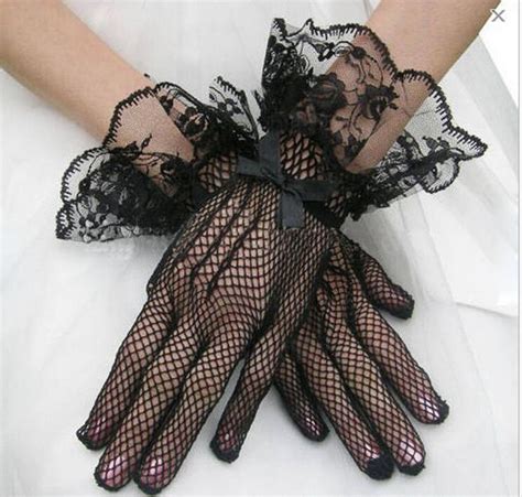 womens sexy lace gloves girls lace gloves mesh gloves  womens