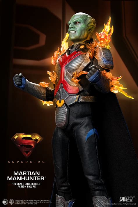 Supergirl Tv Series Martian Manhunter Figure By Star Ace