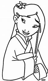 Coloring Mulan Khan Brother Little Wecoloringpage sketch template