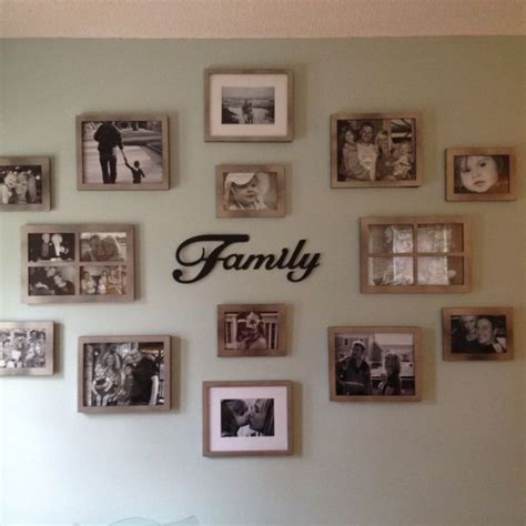 family photo wall family gallery wall family pictures  wall room wall decor