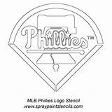 Phillies Frosted sketch template