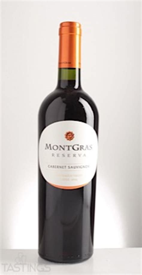 montgras  reserva cabernet sauvignon colchagua valley chile wine review tastings