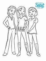Spirit Riding Coloring Pages Printable Print Girls Kids Adults sketch template