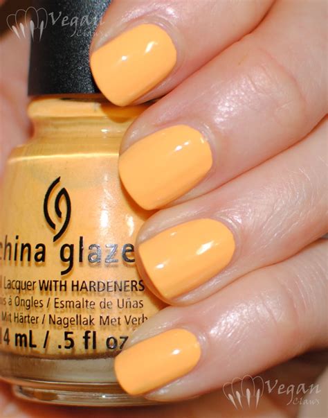 image result  light yellow orange nail polish orange nail polish china glaze lacquer nail