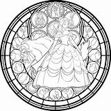 Glass Coloring Pages Tiffany Stained sketch template
