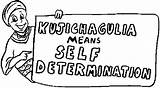 Kwanzaa Determination Self Coloring Pages sketch template
