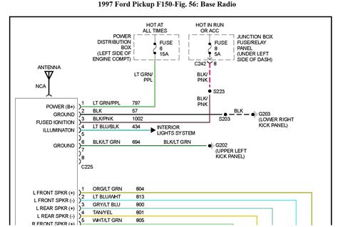 ford  radio wiring diagram wiring diagram