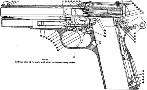 partes de browning mm browning mm high power automatic pistol