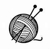 Needles Garn Nadeln Knitting Laine Pelote Illustration Clipground Vecteurs Libres Droits Bonbons Menthe Aiguilles Fils Bioraven sketch template