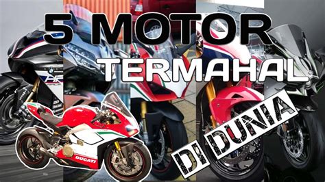 Top 5 Motor Termahal Di Dunia Youtube