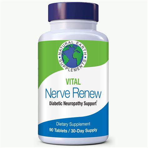 vital nerve renew nerve support supplement  natural dietary supplement  alpha lipoic acid