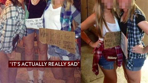 Indiana Sorority Girls Attend Totally Cute Homeless Themed