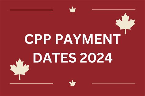 cpp payment   canada pension payment date