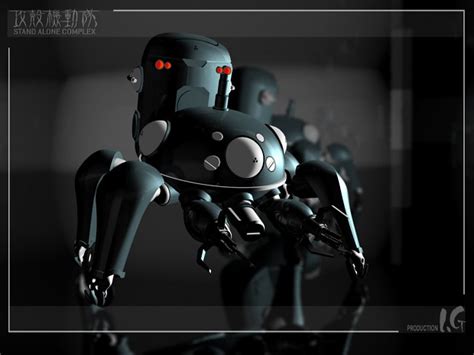 epic 3d render of a tachikoma from gits image anime fans of moddb mod db