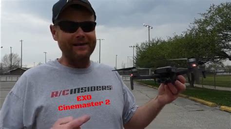 exo cinemaster  drone review  flight youtube