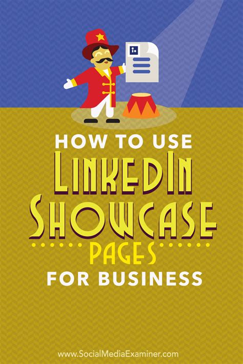 linkedin showcase pages  business social media examiner