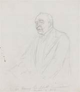 Campbell Sir Bannerman Henry Npg Portrait sketch template