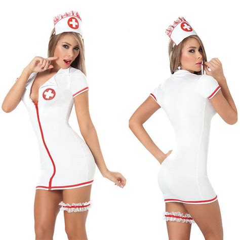 sexy nurse costume cosplay lingerie uniform role play