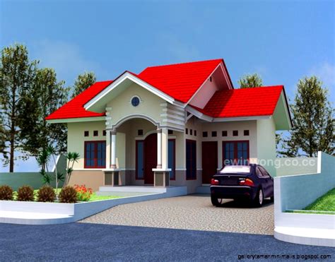 kumpulan model rumah sederhana gallery taman minimalis