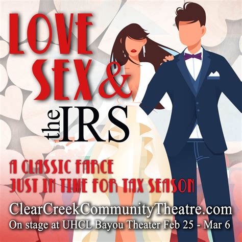 Love Sex And The Irs Program Clear Creek Community Theatre