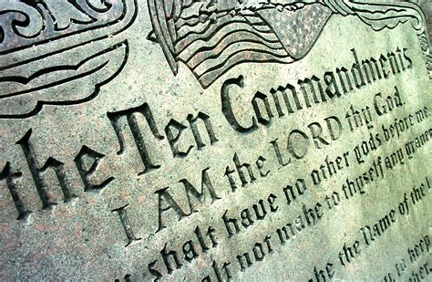 ten commandments  catholicism