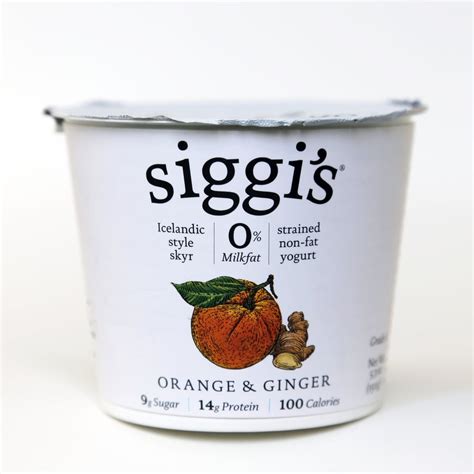 siggis orange ginger   yogurts popsugar food photo
