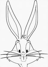 Coloring Pages Gangster Bugs Bunny Library Clipart Head Drawing sketch template