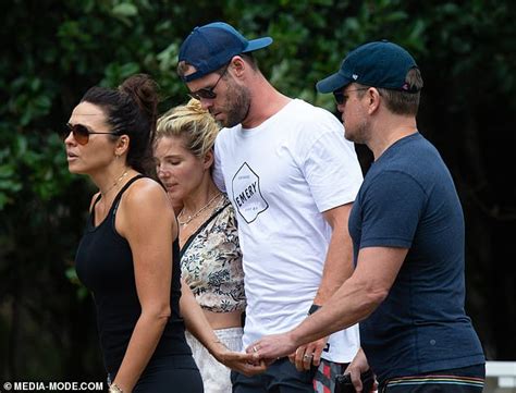 matt damon and chris hemsworth skip oscars to hang out in byron bay daily mail online