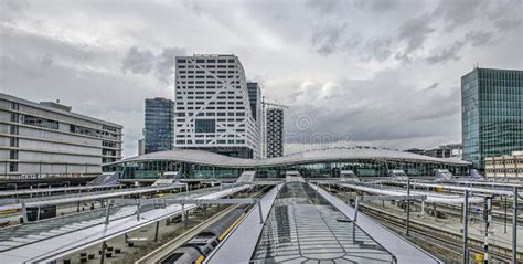 utrecht central station editorial photography image  economy