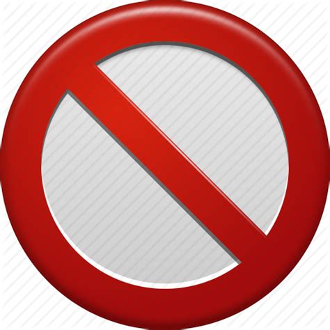cancel closed forbidden no entry not available restricted stop icon
