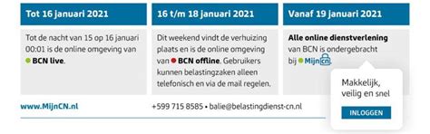 digitale verhuizing belastingdienst caribisch nederland nieuwsbericht belastingdienst