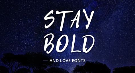 bold typography  thick fonts