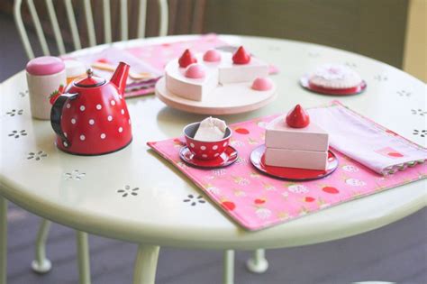 tea party  strawberry tea tea party mini tea set