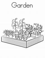 Coloring Garden Permaculture Bulkcolor sketch template