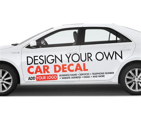 custom car sticker vinyl lettering custom personalised car sticker