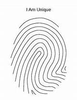 Fingerprint Counseling Soziales Writer Fingerprints sketch template