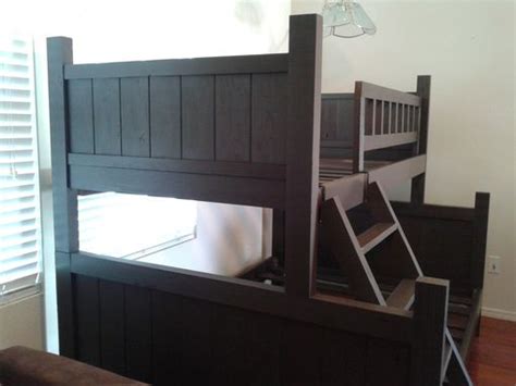 custom bunk bed pottery barn style  treasure valley