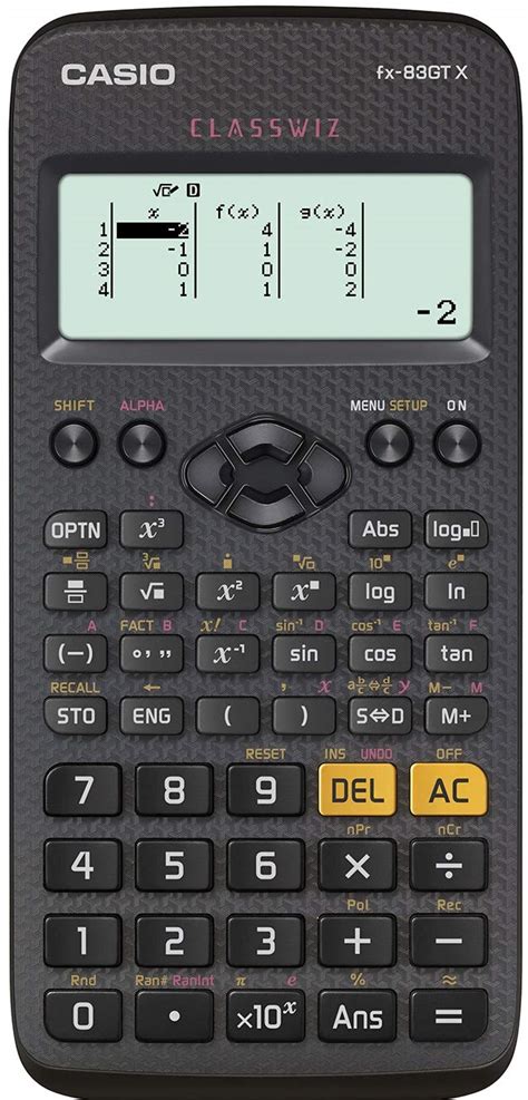 buy casio fx gtx scientific calculator black   desertcartuae