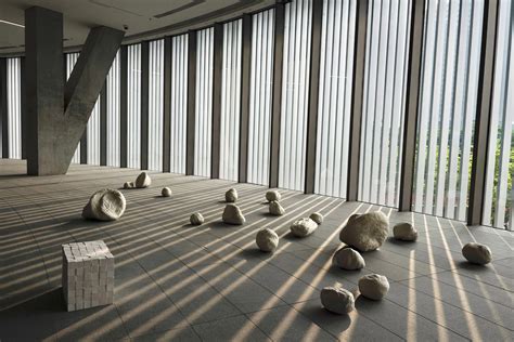 reveal tadao andos completed  art museum  china museum exhibition design exhibition