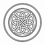 Celta Mandalas Celtas Keltische Ausmalen Colorear Dibujos Redondo Wikinger Several Knots Betwixt Próprias Estão Gemerkt Patches sketch template