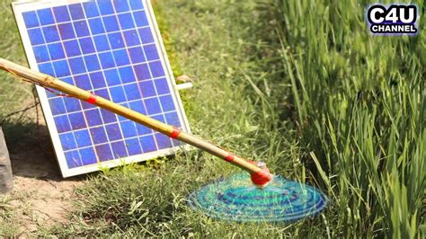 ultra rpm speed  solar powered     grass cutter